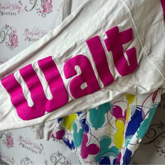 Disney world spirit jersey balloons Walt Disney world Graphic Long Sleeve Shirt - Picture 4 of 8